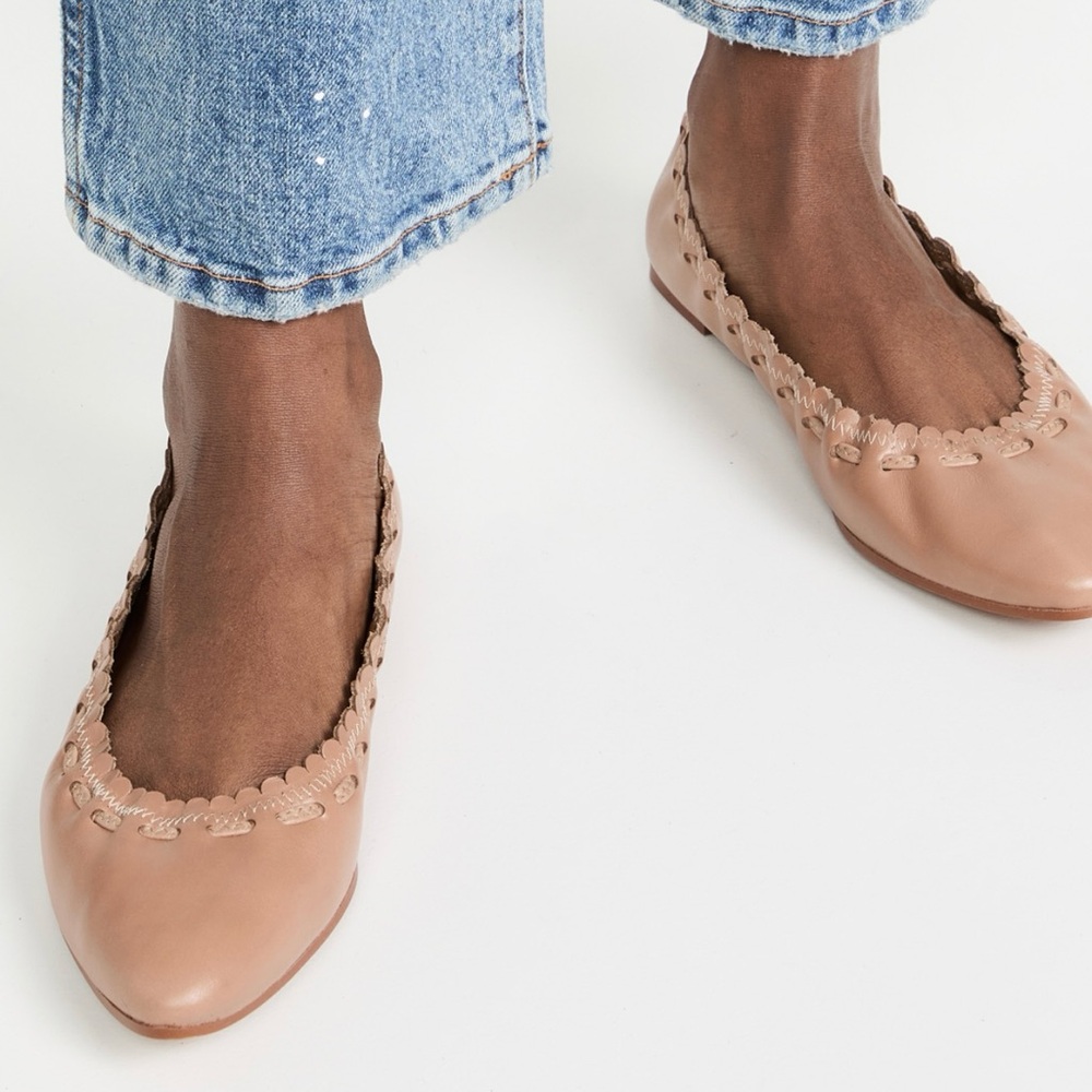 See by Chloe Jane Point Ballet Flats